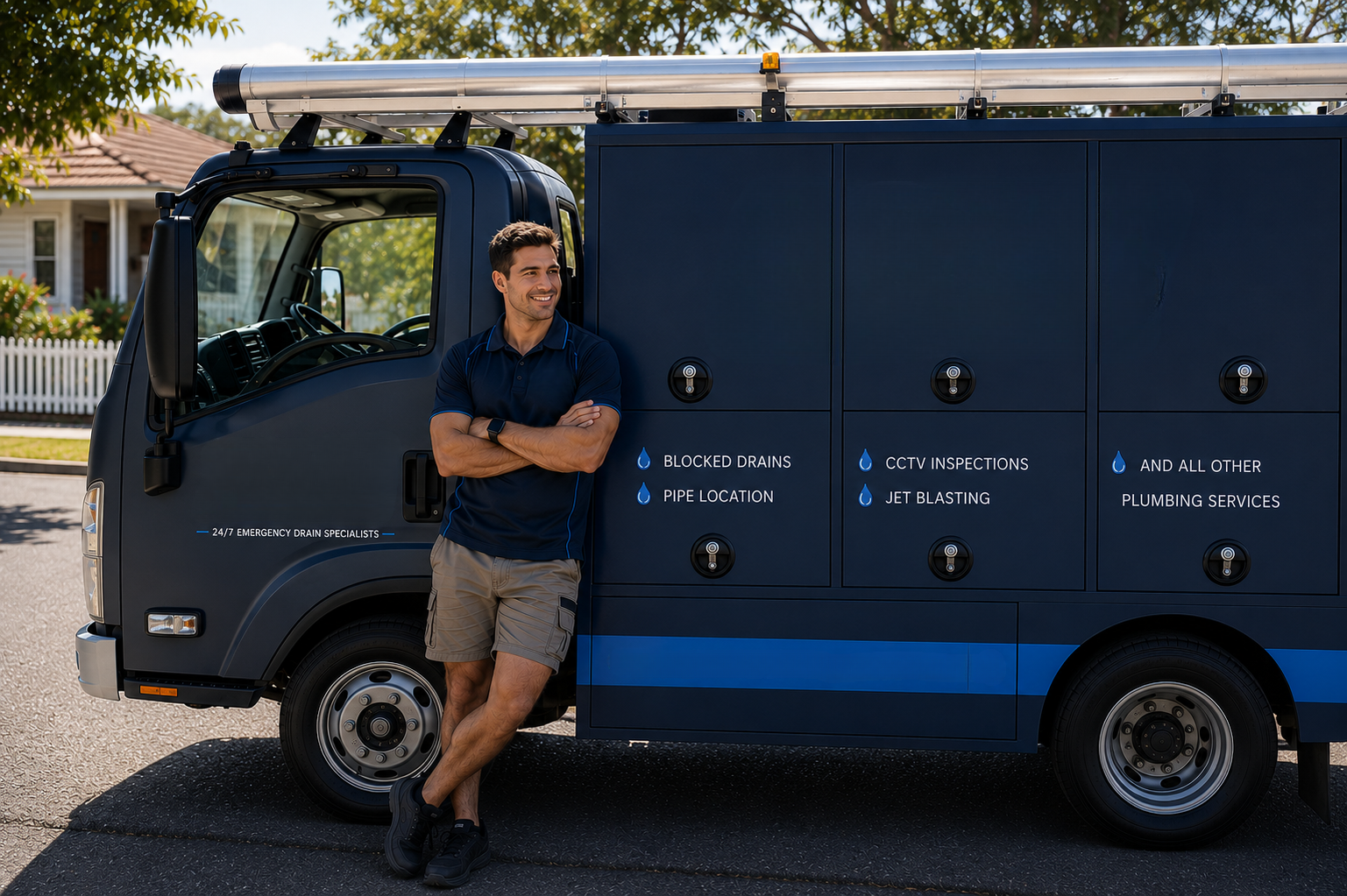 Plumber with Cremorne Blocked Drains van